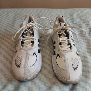 adidas Men's White and Black Athletic Shoes